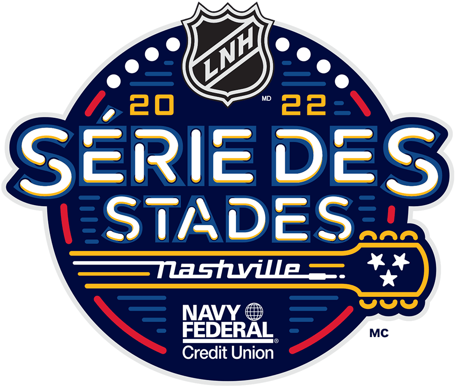 NHL Stadium Series 2022 Alt. Language Logo iron on heat transfer